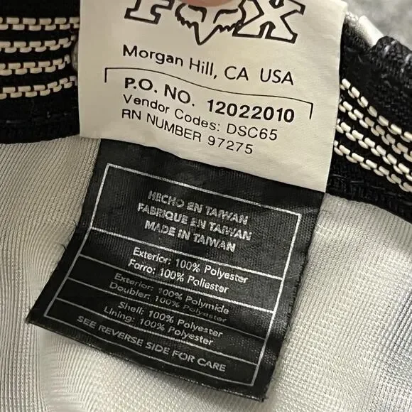 VTG Fox Racing 180 Pants Mens 42 Black Gray Motocross MX Off Road Riding Gear